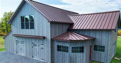 black metal roof house|reflective black metal roof.